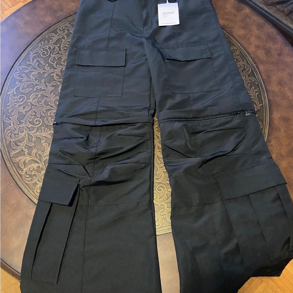 Black Cargo Pants
